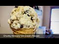 Ben and Jerry’s (copy cat) Chunky Monkey Ice Cream Recipe! #icecream #chunkymonkey #food #homemade