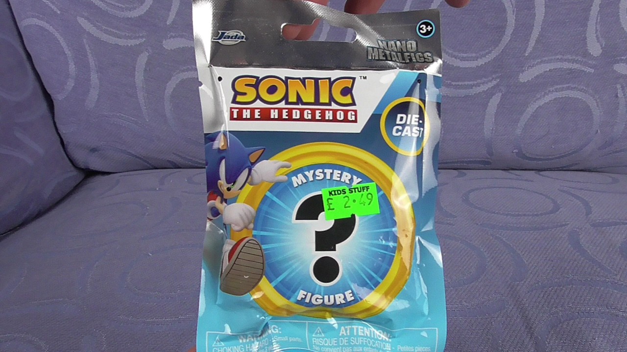 Jada Sonic The Hedgehog Nano Metalfigs Mystery Bag - YouTube