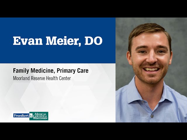 Watch Dr. Evan Meier, family medicine physician on YouTube.