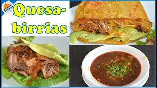 Quesabirrias, birria y tacos saludables