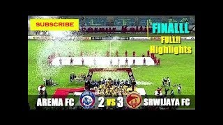 [HIGHLIGHT] Sriwijaya FC VS Arema FC 3-2 / Final piala Gubernur KALTIM 2018