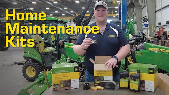 John Deere Home Maintenance Kit Unboxing