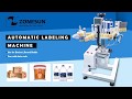 Zonesun labeling machine for round bottle