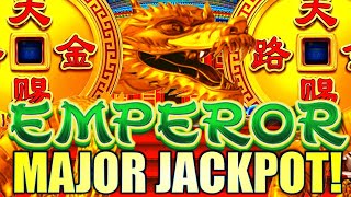 ★HUGE WIN!!★ MAJOR JACKPOT!! EMPEROR (TIAN CI JIN LU) Slot Machine (Aristocrat Gaming)