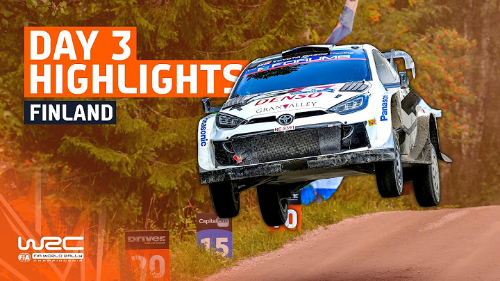 Day 3 Highlights | WRC Secto Rally Finland 2024