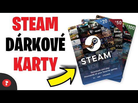 Jak POUŽÍT DÁRKOVOU KARTU na STEAMU | Návod | Steam / Gift Card