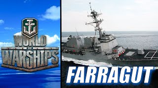 World of Warships | Farragut Gameplay | +2250 xp, +230k Credits Match | "Full" BB Takedowns