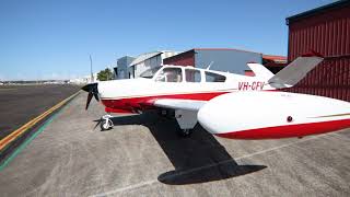 Beechcraft Bonanza VH-CFV video supplied by KG Aviation