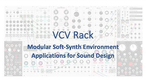 VCV Rack Tutorial Part 1 Introduction