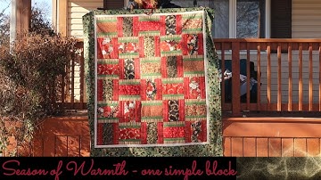 Season of Warmth- one simple block