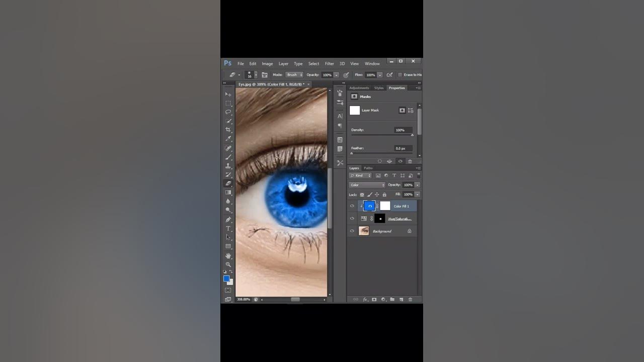 How To Change Eye Colour In Photoshop shorts shortsvideo ytshorts how-to-change-eye-colour-in-photoshop-shorts-shortsvideo-ytshorts
