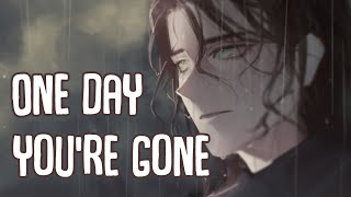 「Nightcore」→ one day you're gone (Lyrics) by gavn!