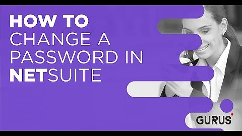 How to Change a Password in NetSuite