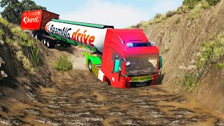 Cars vs Mud Pit #33 | BeamNG.DRIVE