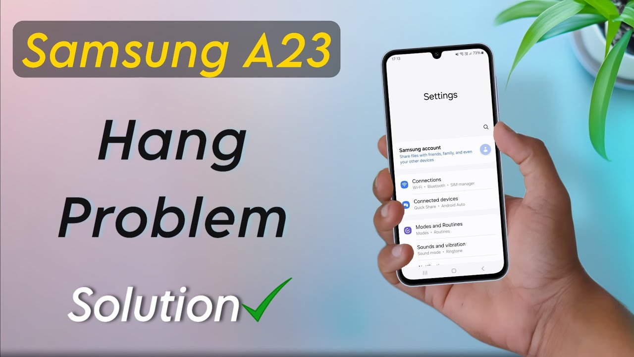 Samsung Galaxy A23 Hang Problem Solution | How to Fix Lag Problem in Galaxy A23