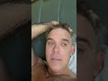 Robbie Williams Addresses White Substance on Mic During World Cup Broadcast