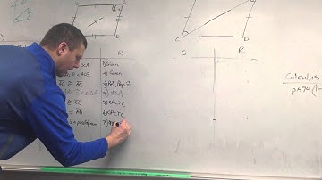 Geometry proving quadrilaterals are parallelograms 2 column proofs