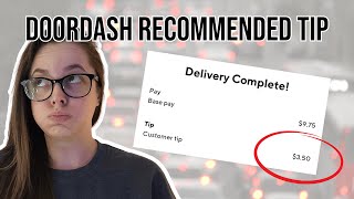 Why You Should Not Follow Doordash Recommended Tip