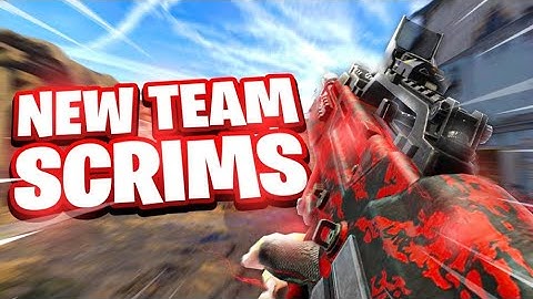 *OFFICIAL* 2022 codm champs team scrims