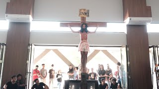 Visualisasi Jalan Salib oleh OMK Bongsari, 29 Maret 2024