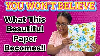 : LOOK AT WHAT YOU CAN DO WITH A FEW  SHEETS OF PAPER!  craft fair gold!  beautiful notecard set!