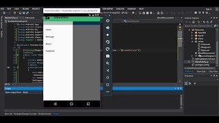 Xamarin Android (DrawerLayout NavigationView)✅
