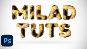 How To Create Fur Text Effect in Photoshop