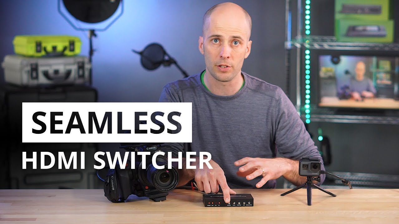 Revesun Seamless HDMI switcher for Webcaster X2 or AV.io capture cards