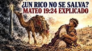 «Un camello por el ojo de una aguja»: ¿Estás entendiendo mal las palabras de Jesús?