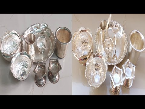 How to Clean Silver items at Home in Easy Way| Silver Cleaning Tips in ...