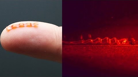 Caterpillar Soft Robot Powered by Light