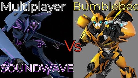 Transformers Prime The Game Multiplayer (Soundwave vs Bumblebee)
