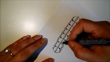 Daily Tangle - Flossie