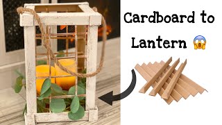 How to make a lantern | DIY Lamp Cardboard Craft