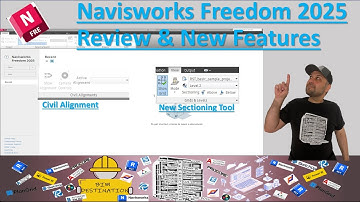 Navisworks Freedom 2025 Full Tutorial + NEW Features Explained! | BIM-VDC Workflow Mastery