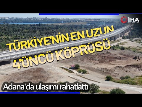 Adana 15 Temmuz Şehitler Köprüsü Adana'da Ulaşımı Rahatlattı