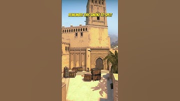 REMEMBER THIS SMOKE TO SPLIT ON MIRAGE #shorts #csgo
