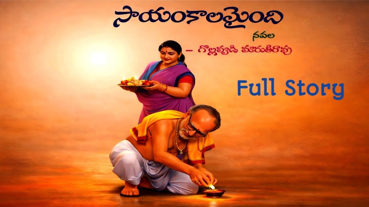 సాయంకాలమైంది | గొల్లపూడి మారుతీరావు | పూర్తి నవల | Telugu Navala | Sayamkalamaindhi | Gollapudi 