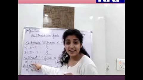Grade 1 Math - Subtraction (Part 3) - Video no. 4 by Ms. Jinnya