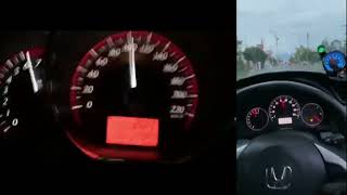 Akselerasi Toyota Yaris Lele VS Honda Brio 0-100km/h