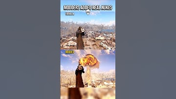 Fallout 4 Nuclear Mods😱