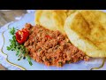 A Delicious Caribbean Breakfast of Canned Corned Beef & Tomatoes with Fried Bake (Electric Mixer)