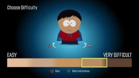 Difficulty setting -South Park™: The Fractured But Whole™