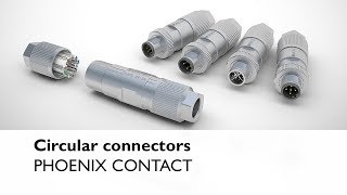 Circular connectors for data and signals – SACC QUICKON