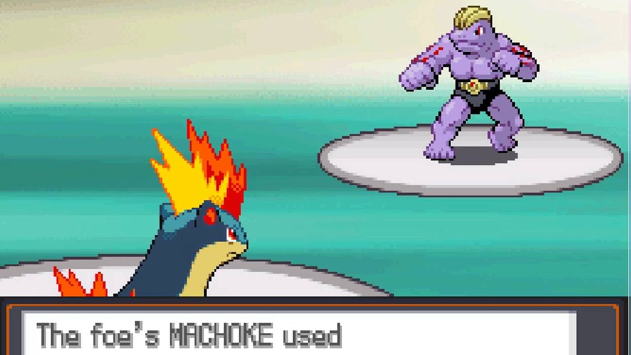 Pokemon Heart Gold Version Versus Black Belt Nob