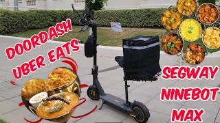 Delivering Doordash and Uber Eats on a electric scooter - How much did I make ??