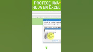 ✔🔑Cómo colocar contraseña a una HOJA Excel🔑#superexcel #excel #archivo #contraseña #exceltricks