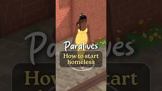 How to start homeless in Paralives #paralivespartner