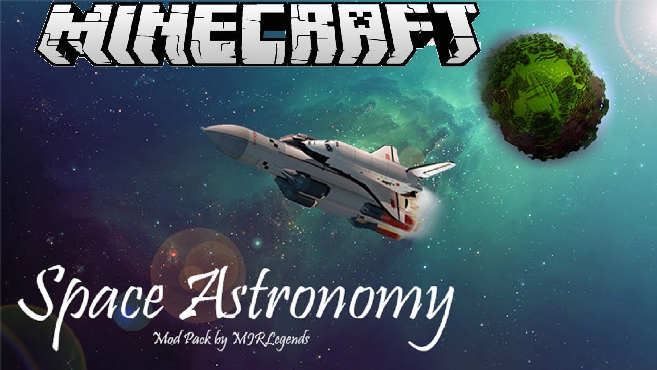 Minecraft: Space Astronomy E1 - The Grind pvp соль