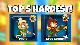 TOP 5 Hardest Things To Get In Bloons TD 6